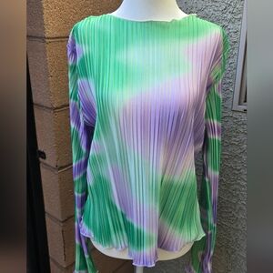 Finesse Tie Dye Ombre Blouse